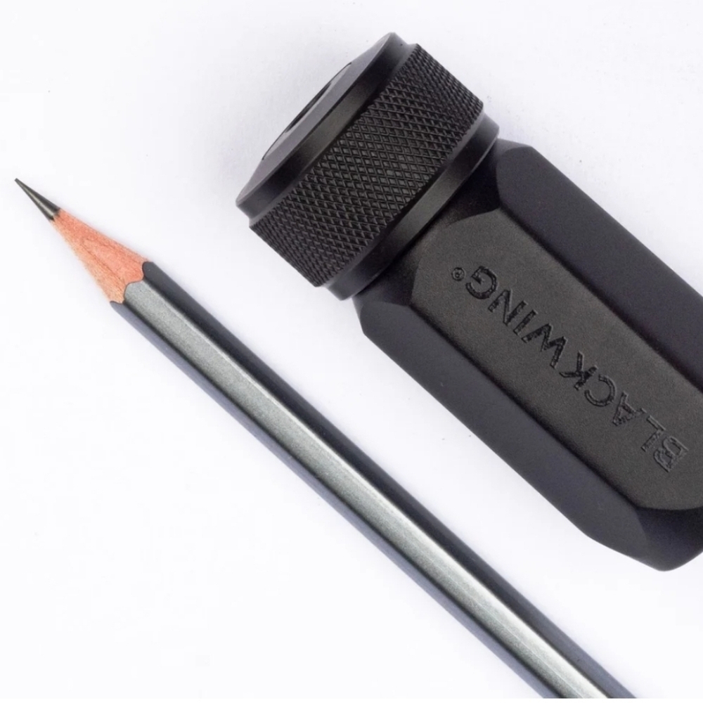 ❤️BUY 5 GET 3 FREE💃  Blackwing One-Step Pencil Sharpener, Size 3.9" x 2.4" - Picture 4 of 16